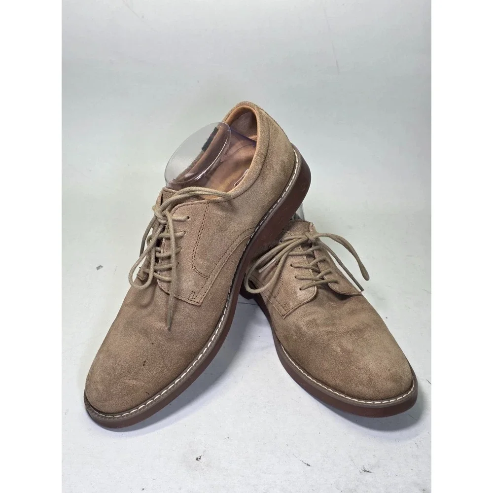 G. H. Bass & Co. Pasadena Men's Oxford Shoes Size 10 M Brown Suede Derby Classic